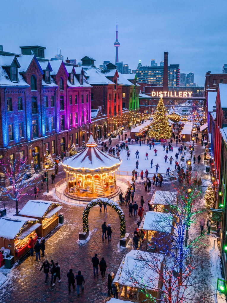 winter distillery festival Toronto