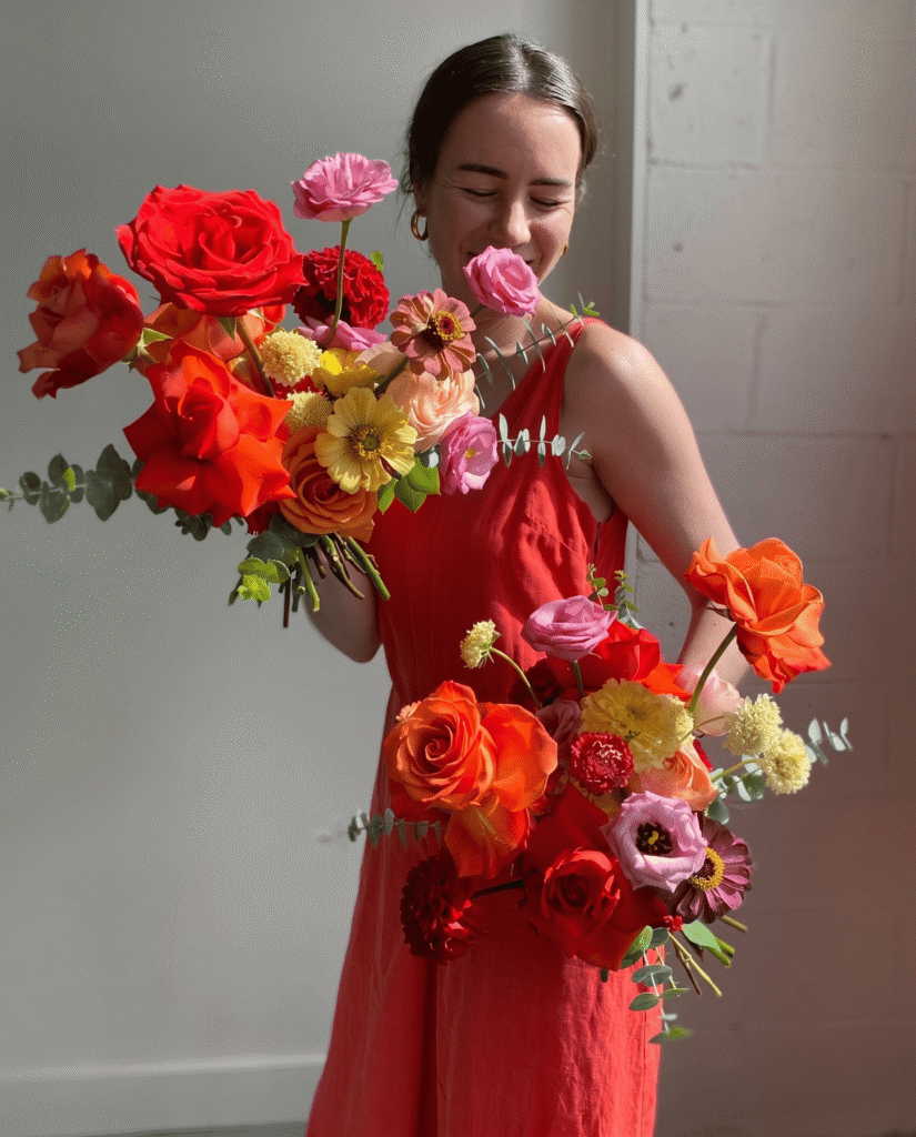 Contemporary floral arrangement from a Toronto flower shop