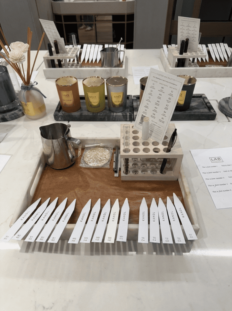 Candle making workshop in Toronto