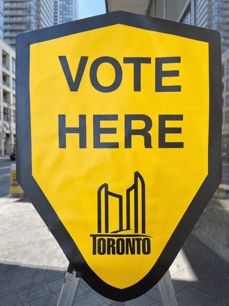Voting in the Toronto 2026 municipal election